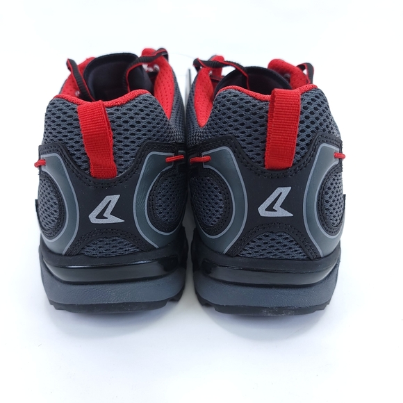 LOWA S-crown Mesh 310640 Black/Red Hiking Trail Sport Shoes Mens Size 11 - Picture 3 of 7